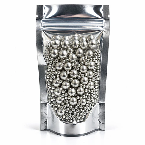Sprinkles Perlas Plateadas Multitamaño 80 g