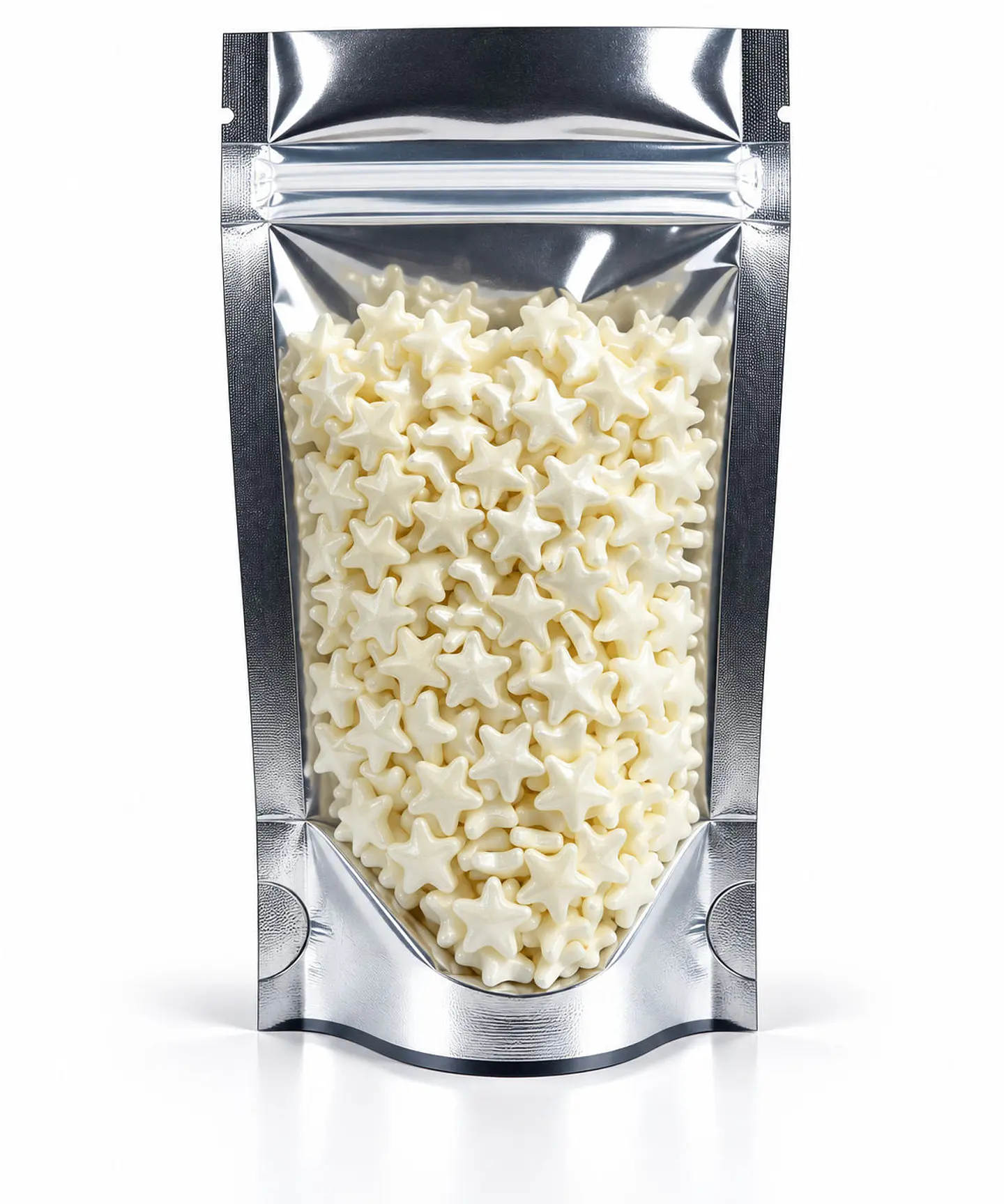 Sprinkles Estrellas Perla Blanco 80 g 1