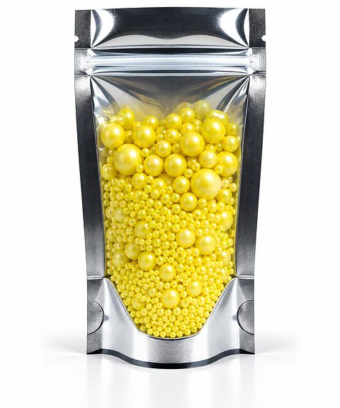 Sprinkles Perlas Amarillas Multitamaño 80 g