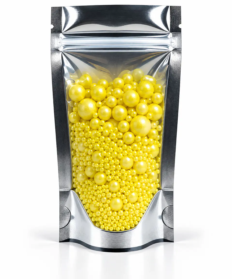 Sprinkles Perlas Amarillas Multitamaño 80 g 1