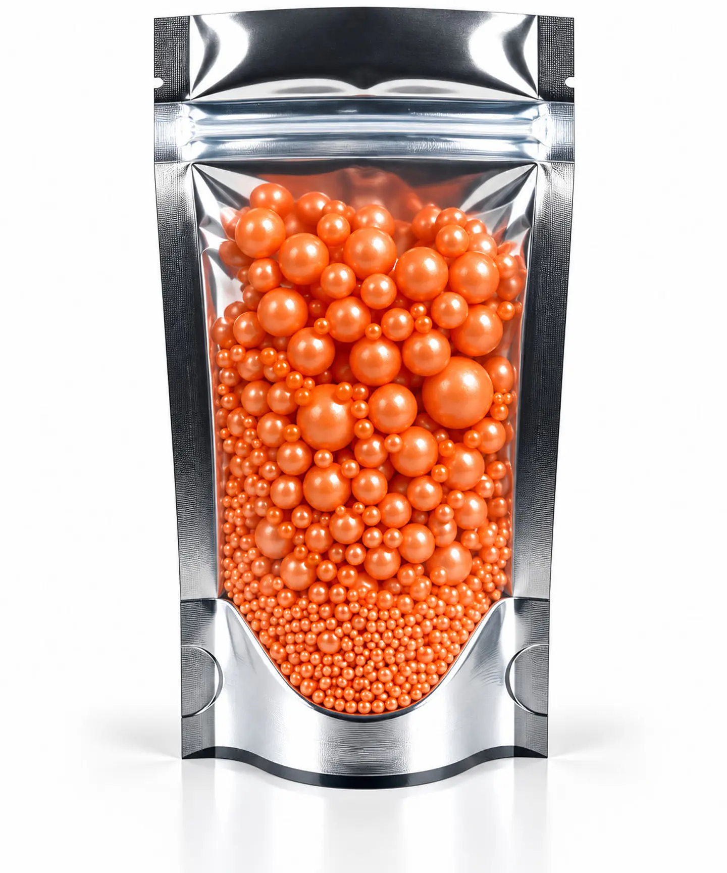 Sprinkles Perlas Naranja Multitamaño 80 g 1