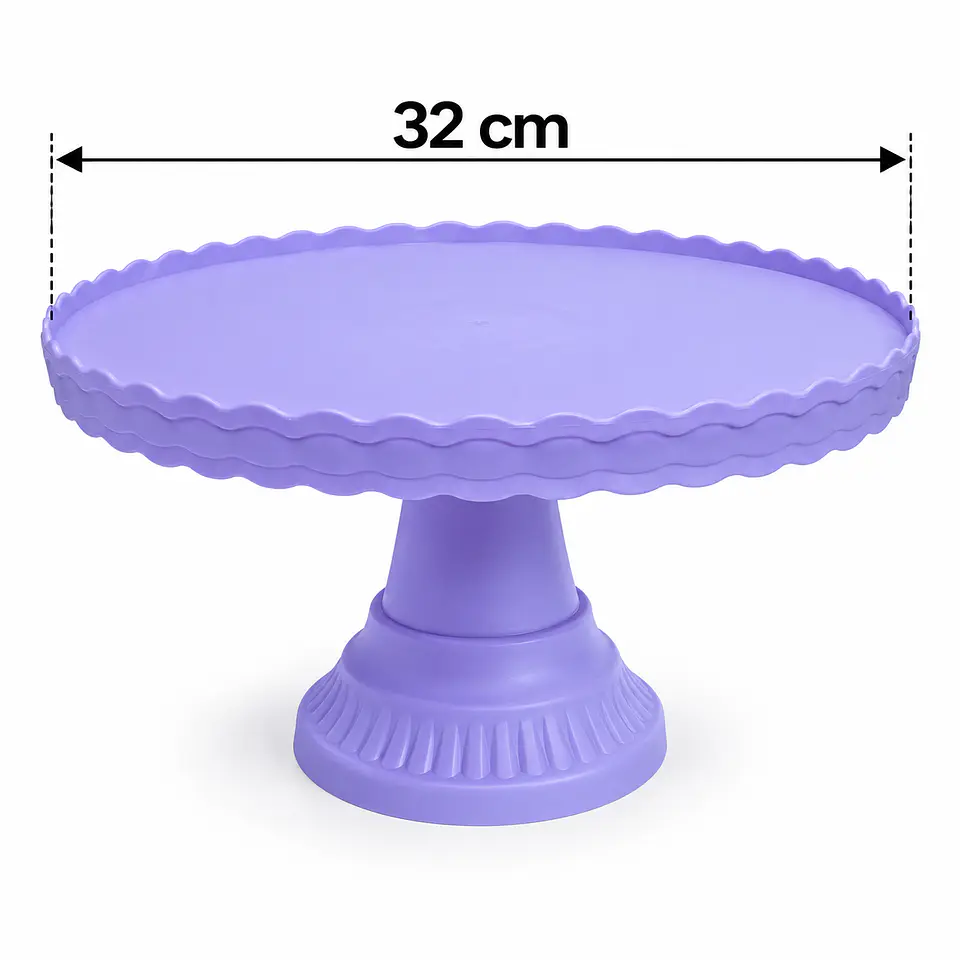 Alzador de Tortas Decorativo 32 cm  1