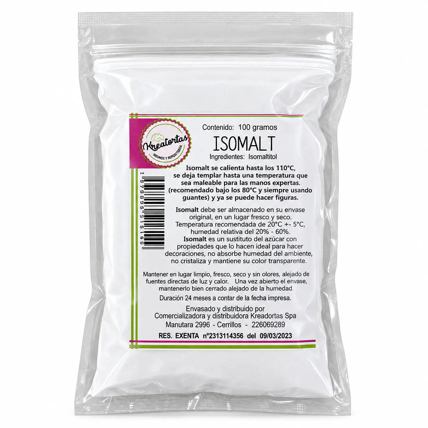 Isomalt para Decoración 100 g 1