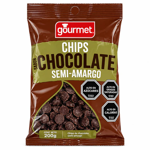 Chips de Chocolate Semi-Amargo 200 g