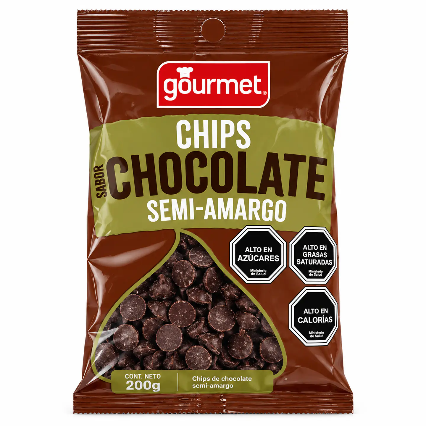 Chips de Chocolate Semi-Amargo 200 g 1