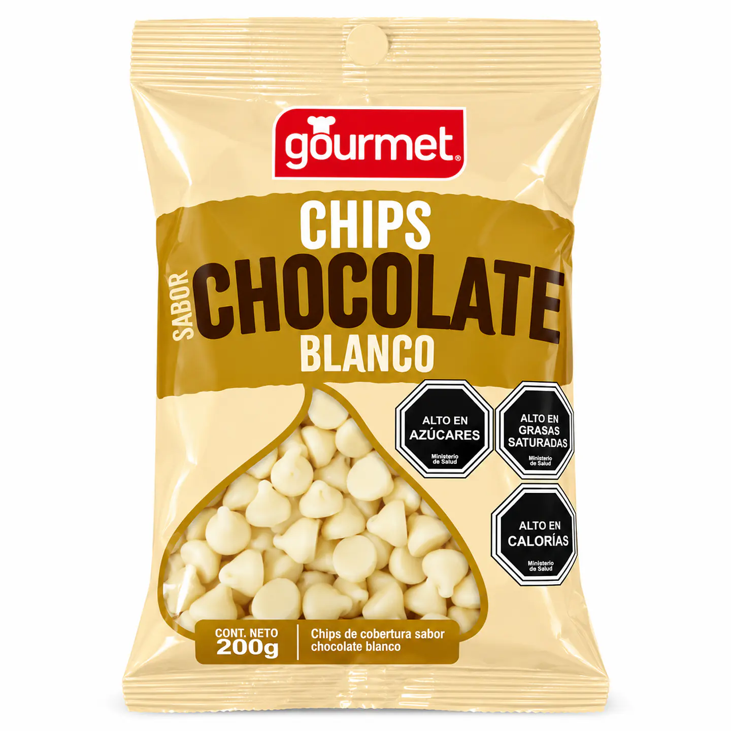 Chips de Chocolate Blanco 200 g 1
