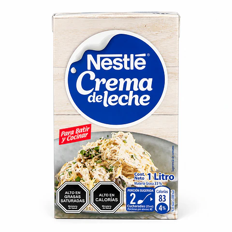 Crema de Leche Nestlé 1 Litro