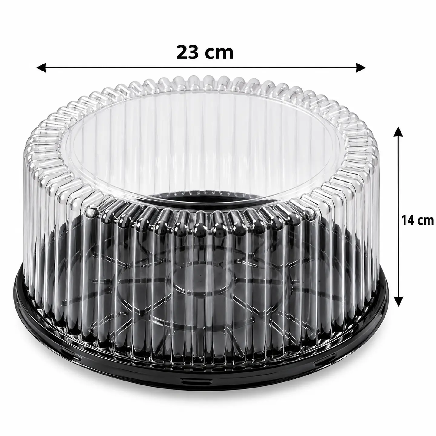 Envase para Torta con Tapa 23 x 14 cm 1