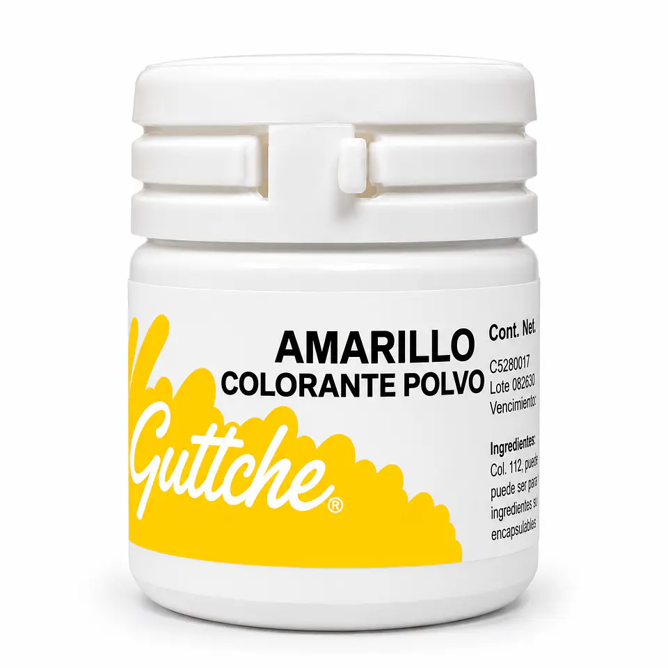 Colorante en Polvo Amarillo 1