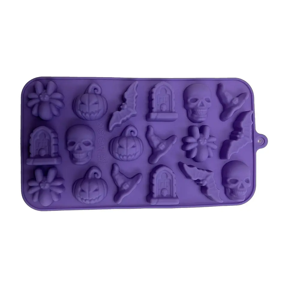 Molde de Silicona Halloween 18 Figuras 1
