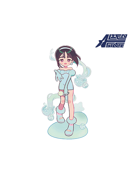 Stand de acrílico - versión stage