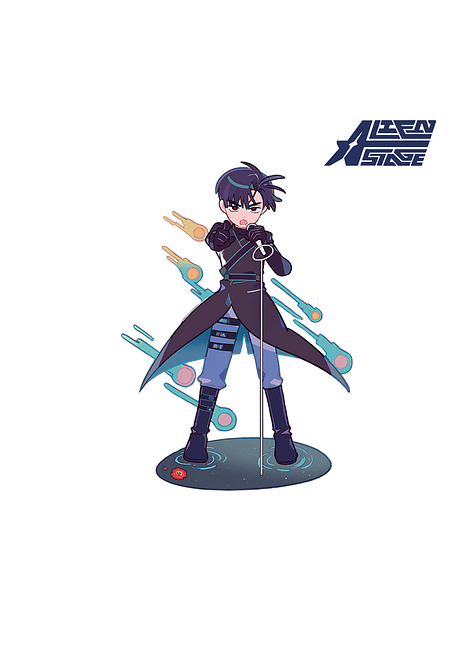 Stand de acrílico - versión stage