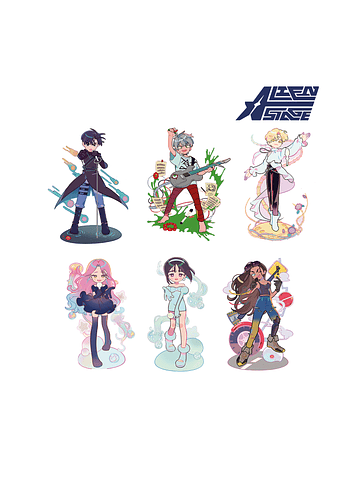 Stand de acrílico - versión stage