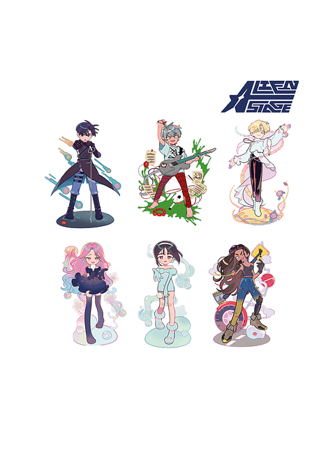 Stand de acrílico - versión stage