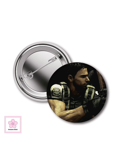 Chapitas Chris Redfield