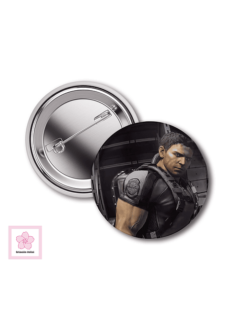 Chapitas Chris Redfield