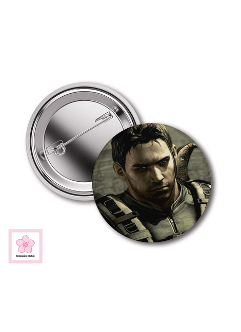 Chapitas Chris Redfield