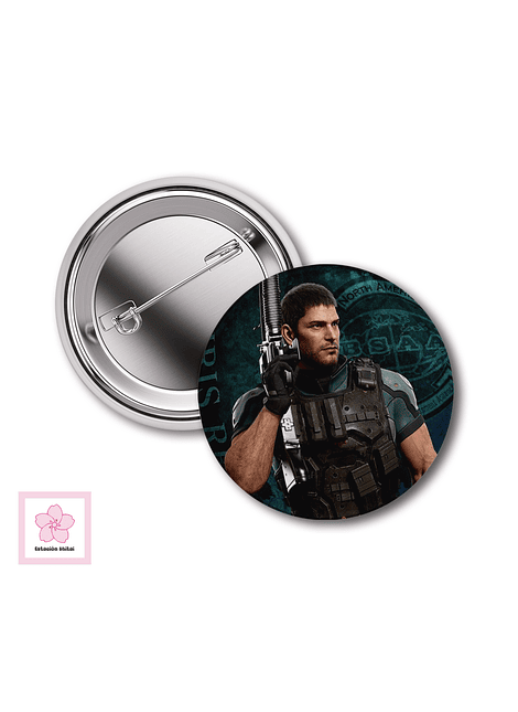 Chapitas Chris Redfield