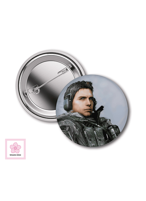Chapitas Chris Redfield