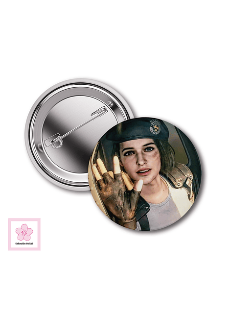 Chapitas Jill Valentine