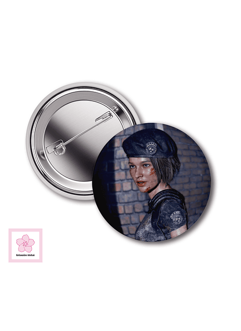 Chapitas Jill Valentine