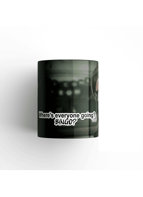 Taza Leon S. Kennedy ver. Ingles