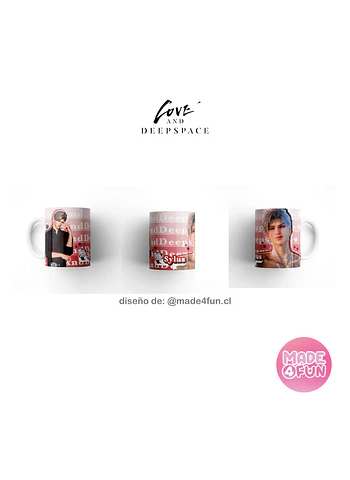 Taza Love and Deepspace - Personajes