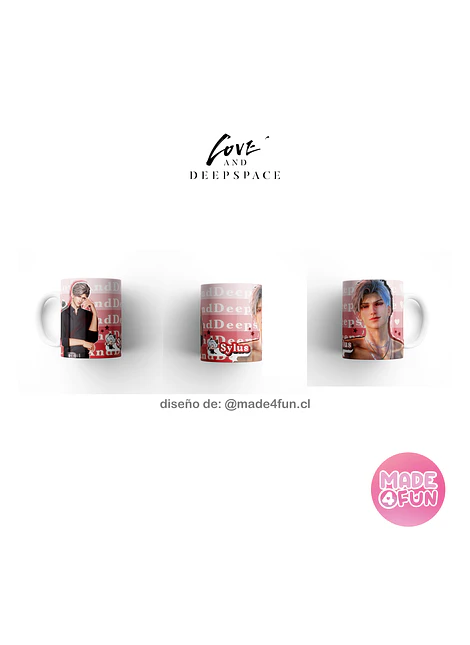 Taza Love and Deepspace - Personajes