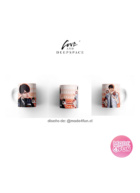 Taza Love and Deepspace - Personajes