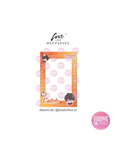 Holder - Porta Tarjeta Love and Deepspace