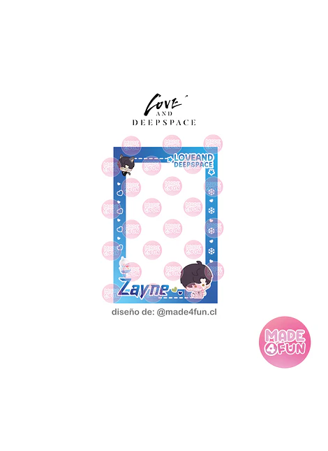 Holder - Porta Tarjeta Love and Deepspace