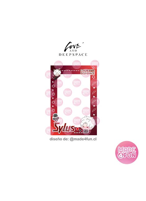 Holder - Porta Tarjeta Love and Deepspace