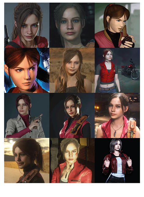 Set de sticker vinilo Resident Evil