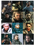 Set de sticker vinilo Resident Evil