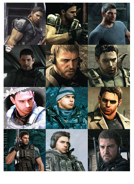 Set de sticker vinilo Resident Evil