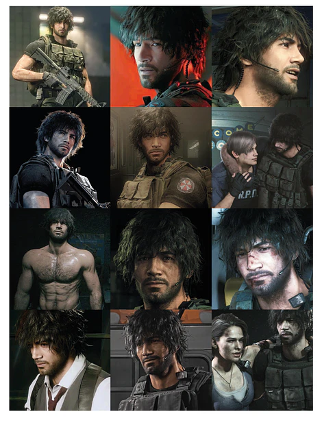 Set de sticker vinilo Resident Evil