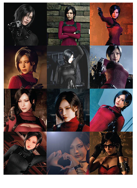 Set de sticker vinilo Resident Evil