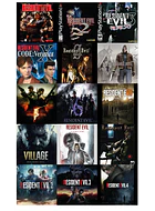 Set de sticker vinilo Resident Evil