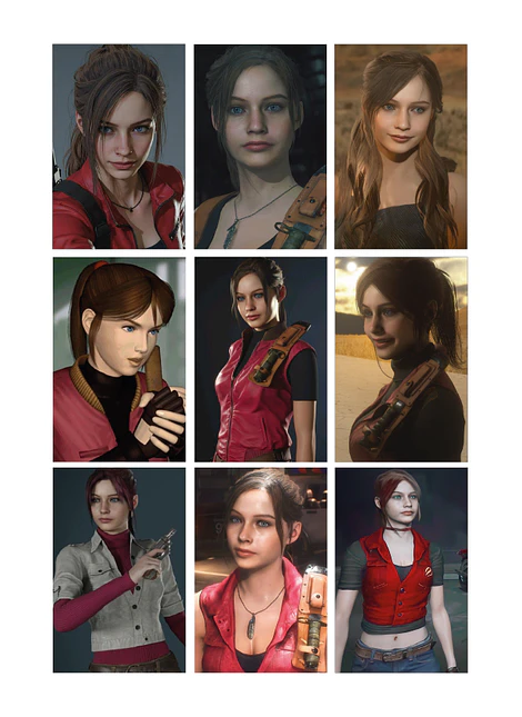 Photocard Resident Evil fan made