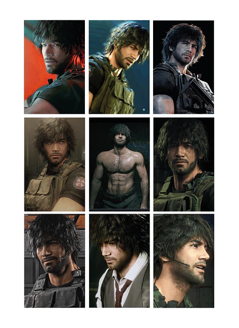 Photocard Resident Evil fan made