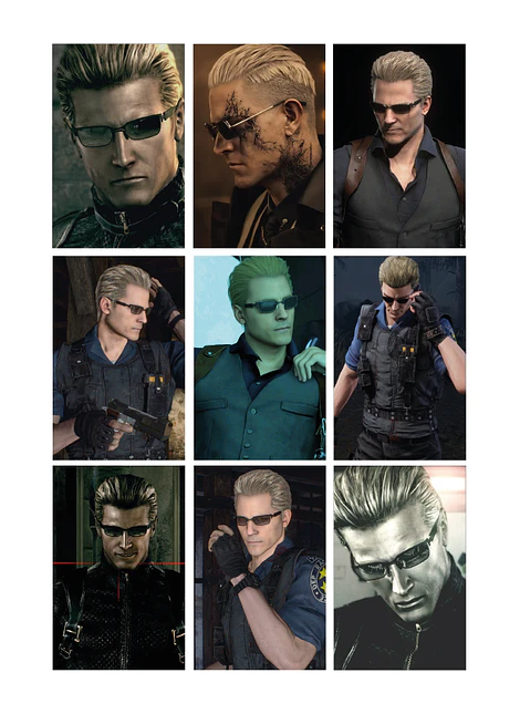 Photocard Resident Evil fan made