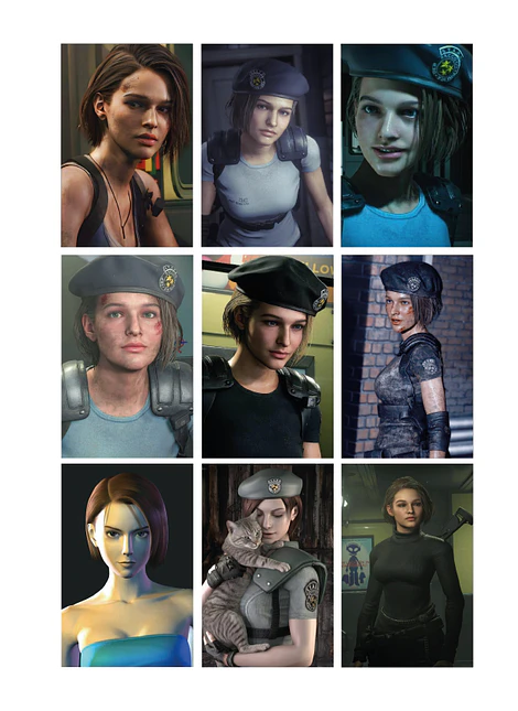 Photocard Resident Evil fan made