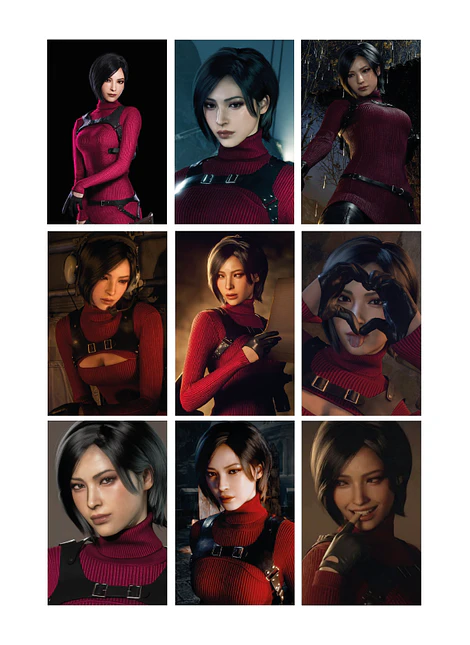 Photocard Resident Evil fan made