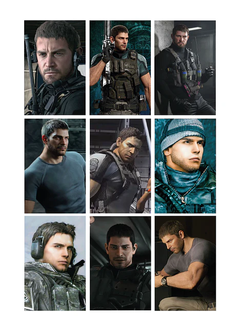 Photocard Resident Evil fan made