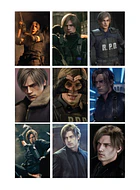 Photocard Leon Kennedy fan made