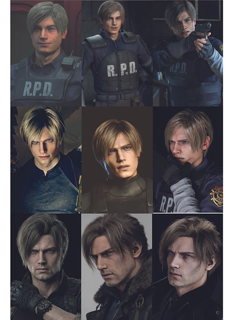 5.- Mantas Leon S. Kennedy