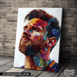 Cuadro Bastidor - Lionel Messi