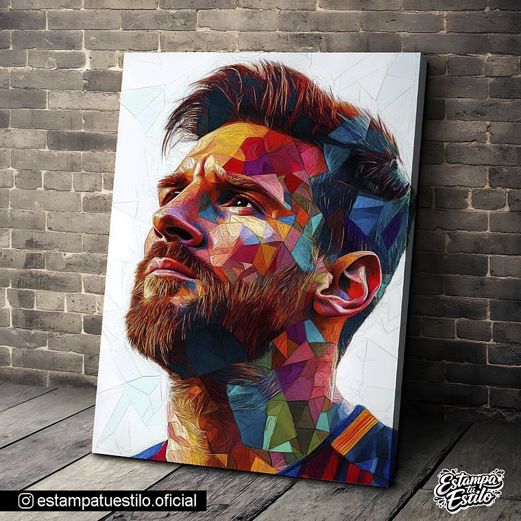 Cuadro Bastidor - Lionel Messi 1
