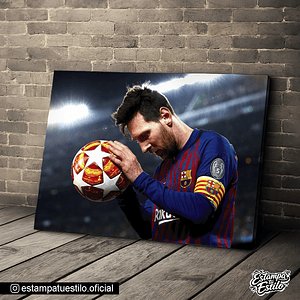 Cuadro Bastidor - Lionel Messi