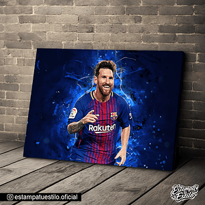 Cuadro Bastidor - Lionel Messi